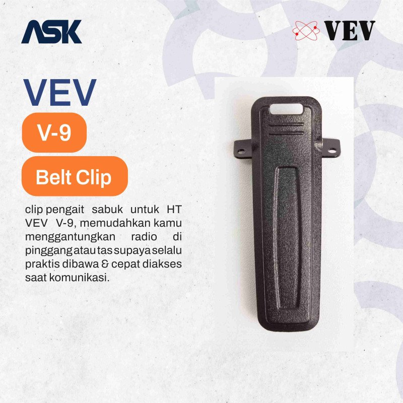 BELT CLIP untuk HT VEV V-9 V9 Baru