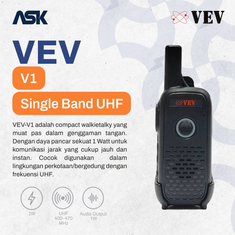 Handy Talky V1 VEV / HT V-1 VEV / HT V 1
