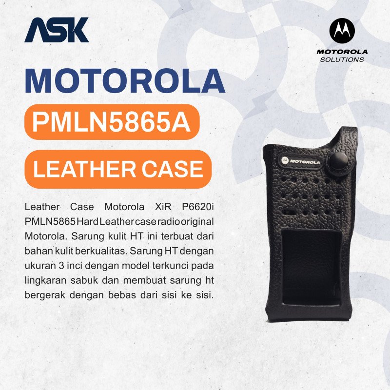Case Handy Talky PMLN5865A MOTOROLA / Case HT PMLN 5865A MOTOROLA