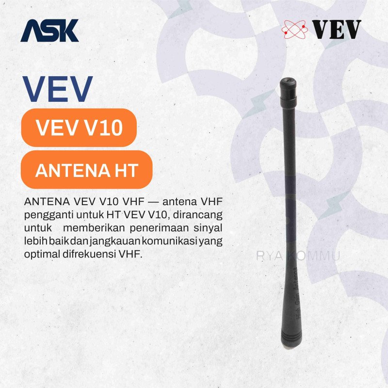 Antena Handy Talky VEV V10 VHF
